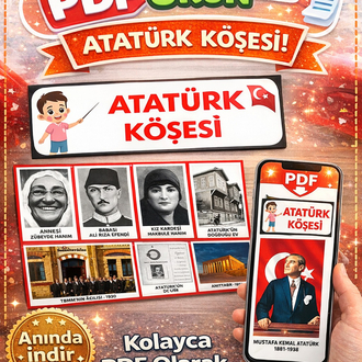 ATATÜRK KÖŞESİ - DİJİTAL ÜRÜN