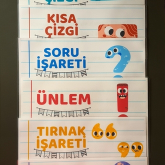 NOKTALAMA İŞARETLERİ A4 BOY