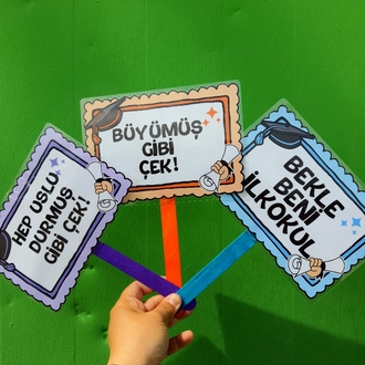 10'LU ANA SINIFI MEZUNİYET PANKARTLARI
