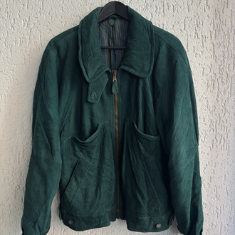 Vintage Hugo Boss Deri Ceket