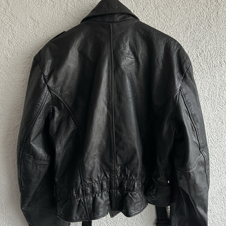 Vintage Biker Deri Ceket