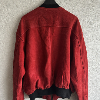 Vintage Bomber Deri Ceket