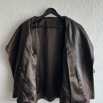 Vintage Biker Deri Ceket