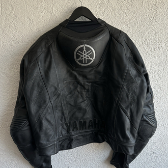 Vintage Yamaha/Dainese Korumalı Deri Ceket