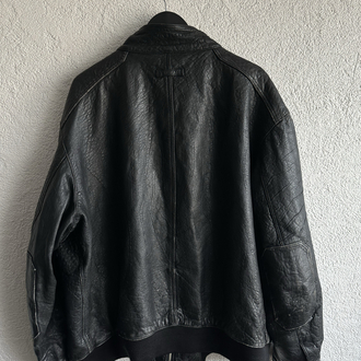 Vintage Bomber Deri Ceket