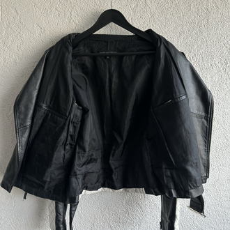 Vintage Biker Deri Ceket