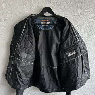Vintage Trucker Deri Ceket