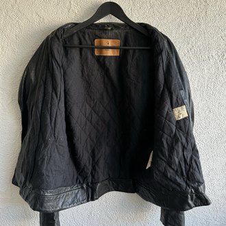 Vintage Goosecraft Biker Deri Ceket