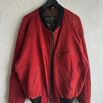 Vintage Bomber Deri Ceket