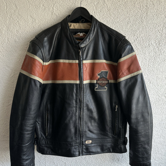Vintage Harley Davidson Deri Ceket