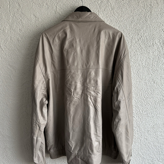 Vintage Bomber Deri Ceket