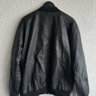 Vintage Bomber Deri Ceket