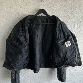 Vintage Biker Deri Ceket