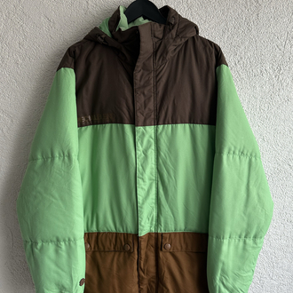Vintage Kaz Tüyü Mont