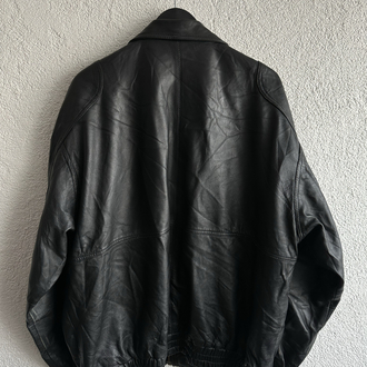 Vintage Bomber Deri Ceket