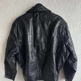 Vintage Biker Deri Ceket