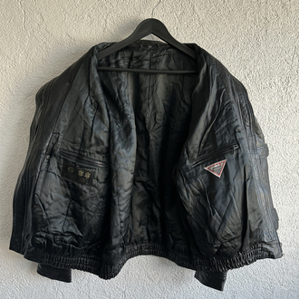 Vintage Bomber Deri Ceket