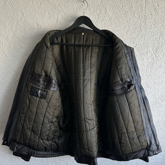 Vintage Bomber Deri Ceket