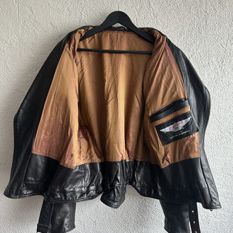 Vintage Biker Deri Ceket