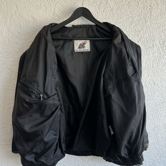Vintage Bomber Deri Ceket