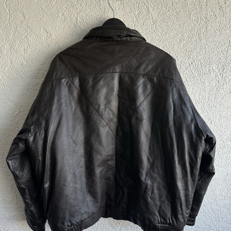 Vintage Bomber Deri Ceket