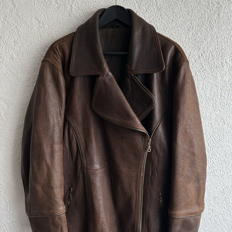 Vintage Biker Deri Ceket