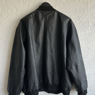 Vintage Bomber Deri Ceket