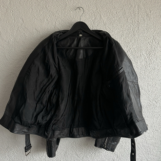 Vintage Biker Deri Ceket