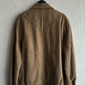 Vintage Bomber Deri Ceket
