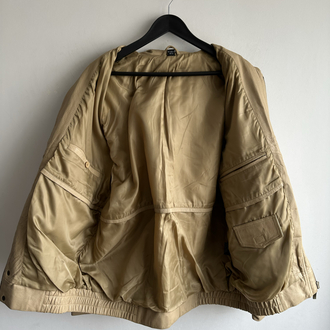Vintage Bomber Deri Ceket