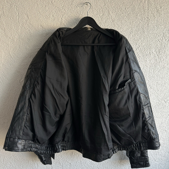 Vintage Bomber Deri Ceket