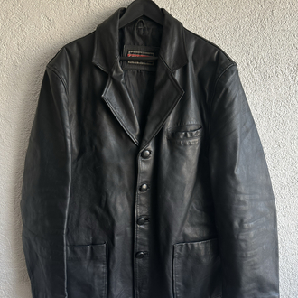 Vintage Chevignon Deri Ceket
