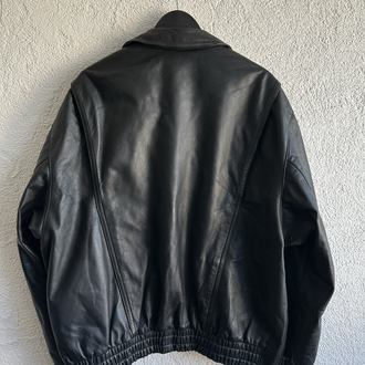 Vintage Bomber Deri Ceket