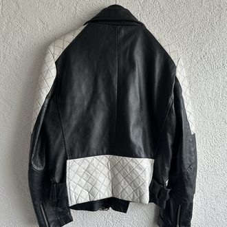 Vintage Biker Deri Ceket