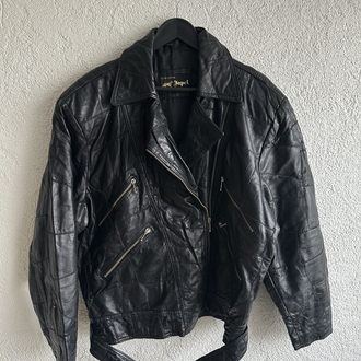 Vintage Biker Deri Ceket
