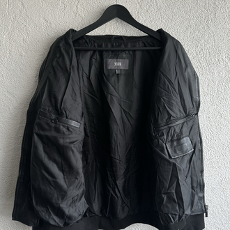 Vintage Bomber Deri Ceket