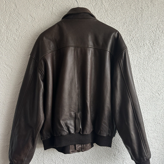 Vintage Bomber Deri Ceket