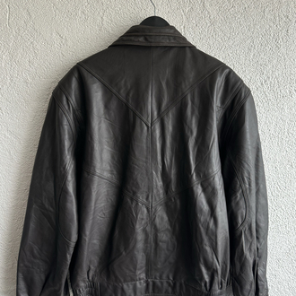 Vintage Bomber Deri Ceket