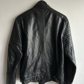 Vintage Biker Deri Ceket