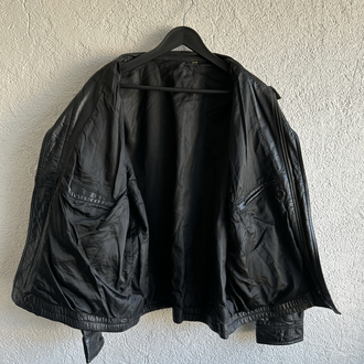 Vintage Bomber Deri Ceket