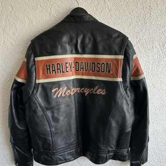 Vintage Harley Davidson Deri Ceket