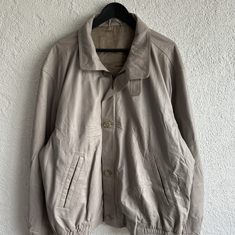 Vintage Bomber Deri Ceket