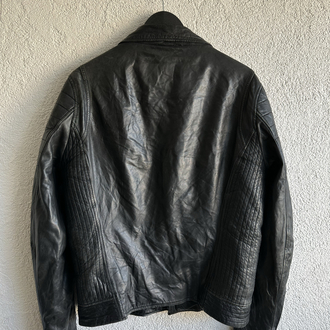 Vintage Goosecraft Biker Deri Ceket