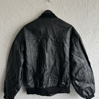Vintage Bomber Deri Ceket