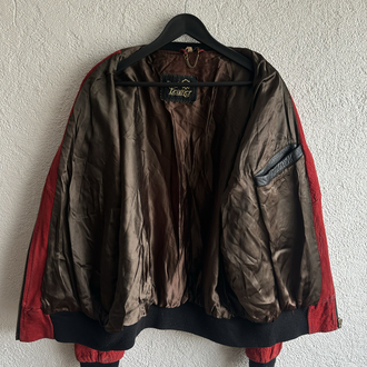 Vintage Bomber Deri Ceket