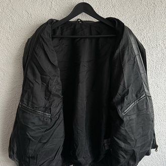 Vintage Bomber Deri Ceket