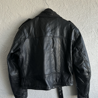 Vintage Biker Deri Ceket