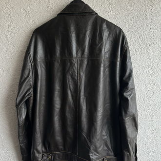 Vintage Camel Deri Ceket