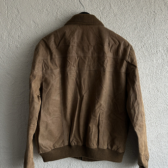 Vintage Bomber Deri Ceket