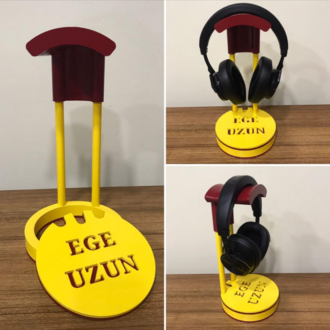 Kulaklık standı (isim lakap yazılır)